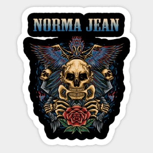 NORMA JEAN BAND Sticker